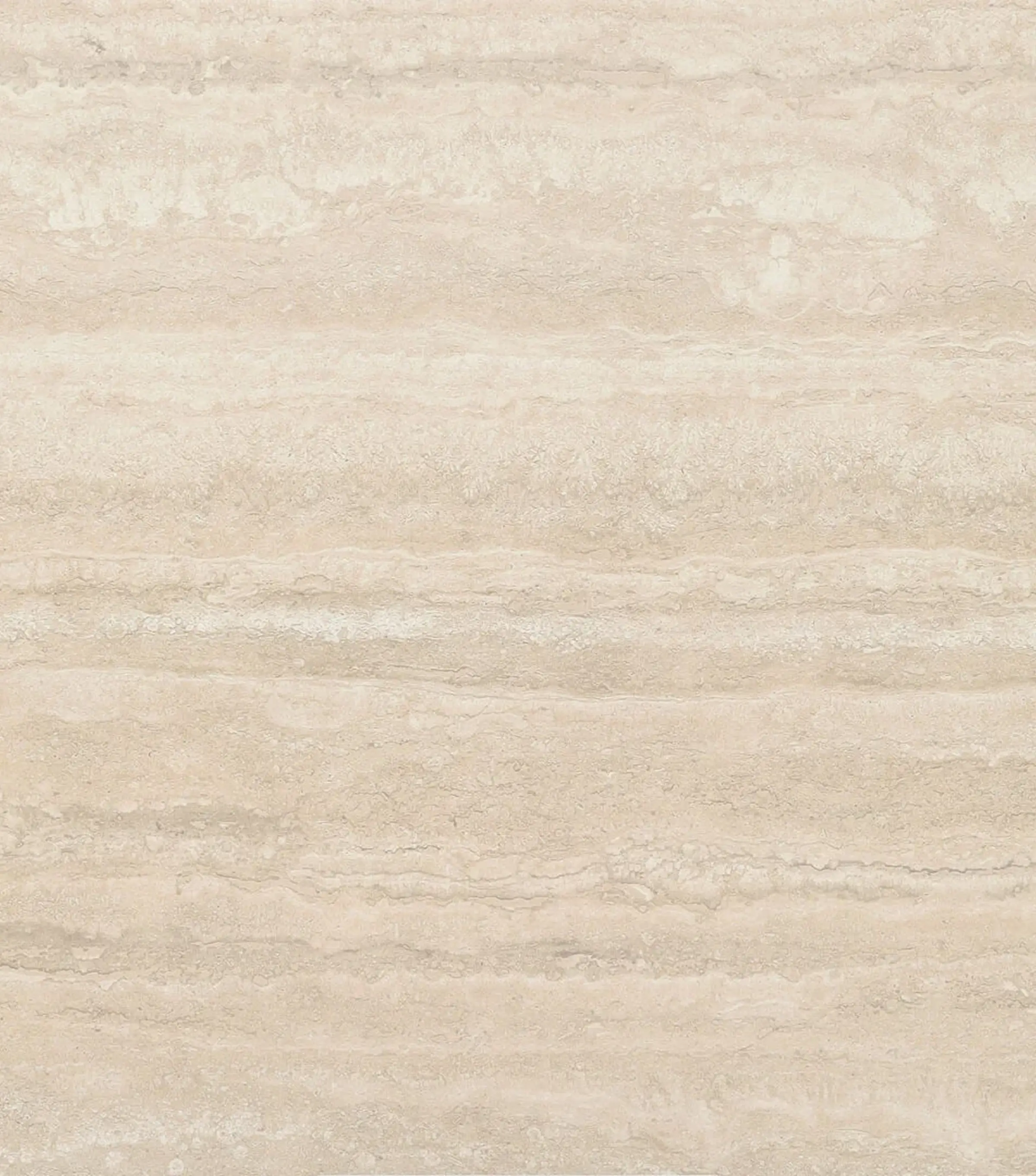 Campione di Travertino Romano - pietra calcarea italiana beige chiaro con venature orizzontali parallele e cavità naturali, materiale utilizzato per gli elementi di facciata e le decorazioni del Washington Building a Milano, Trapattoni Marmi Bergamo
